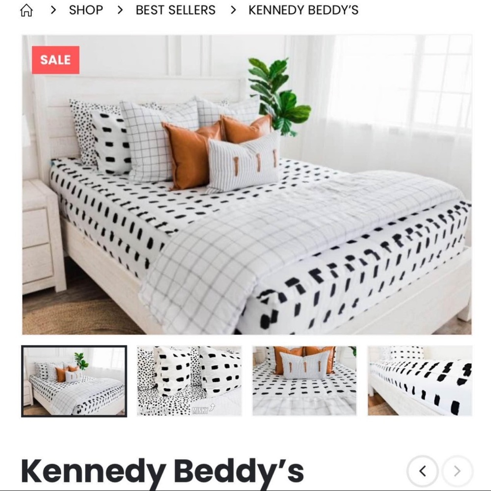COPY - Beddys Kennedy - Queen with Minky lining